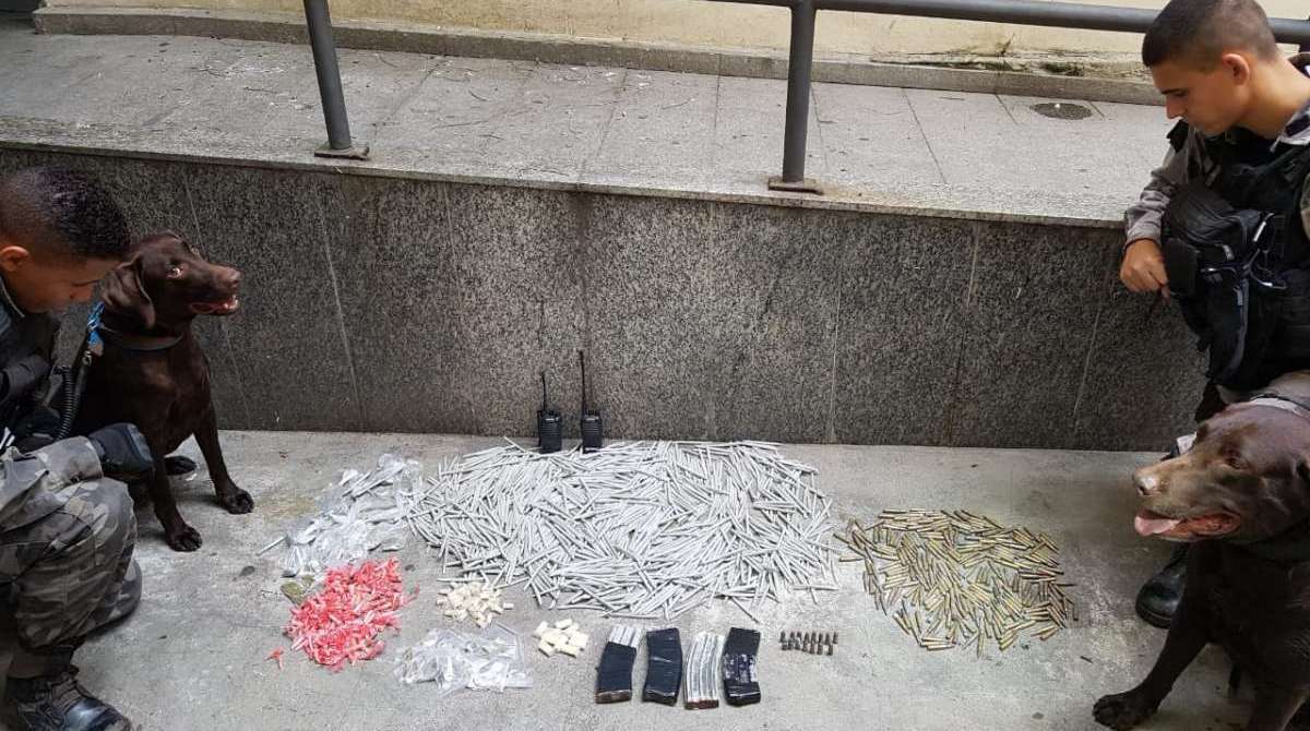 Operação no Morro da Babilônia  - Divulgação / PM