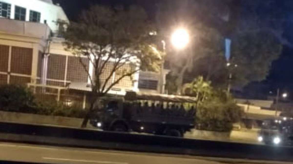 Agentes na Barra se deslocando em direção à Zona Sul