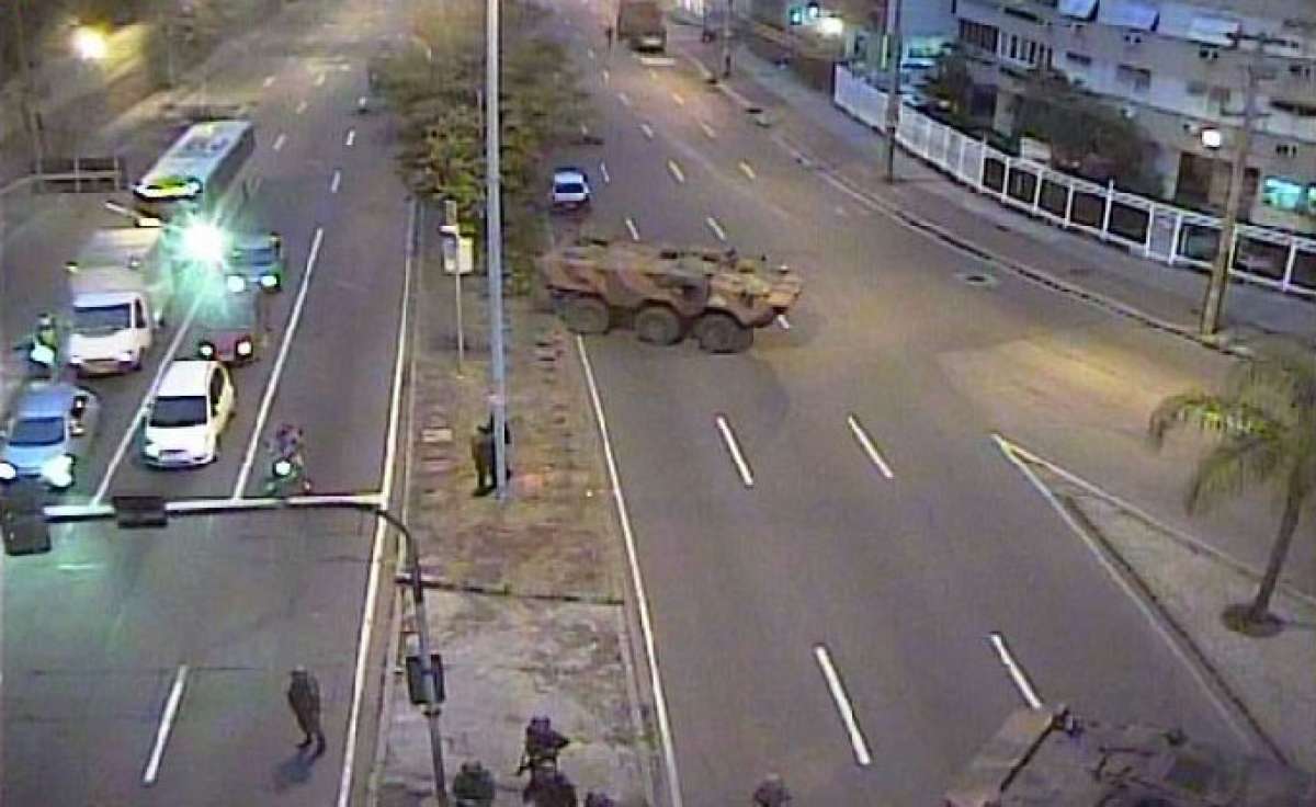 Forças Armadas na Autoestrada Lagoa-Barra
