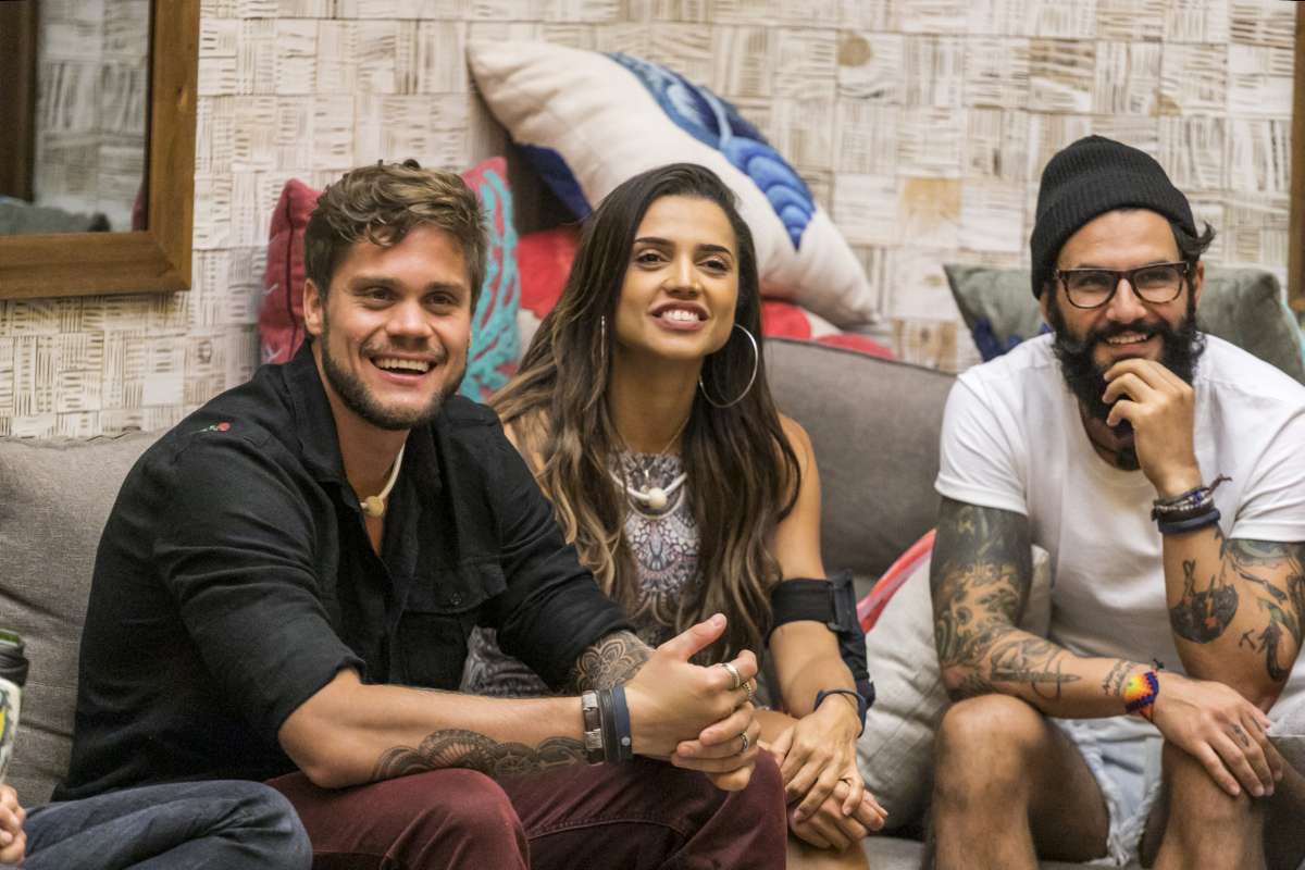 Breno e Paula no BBB 18