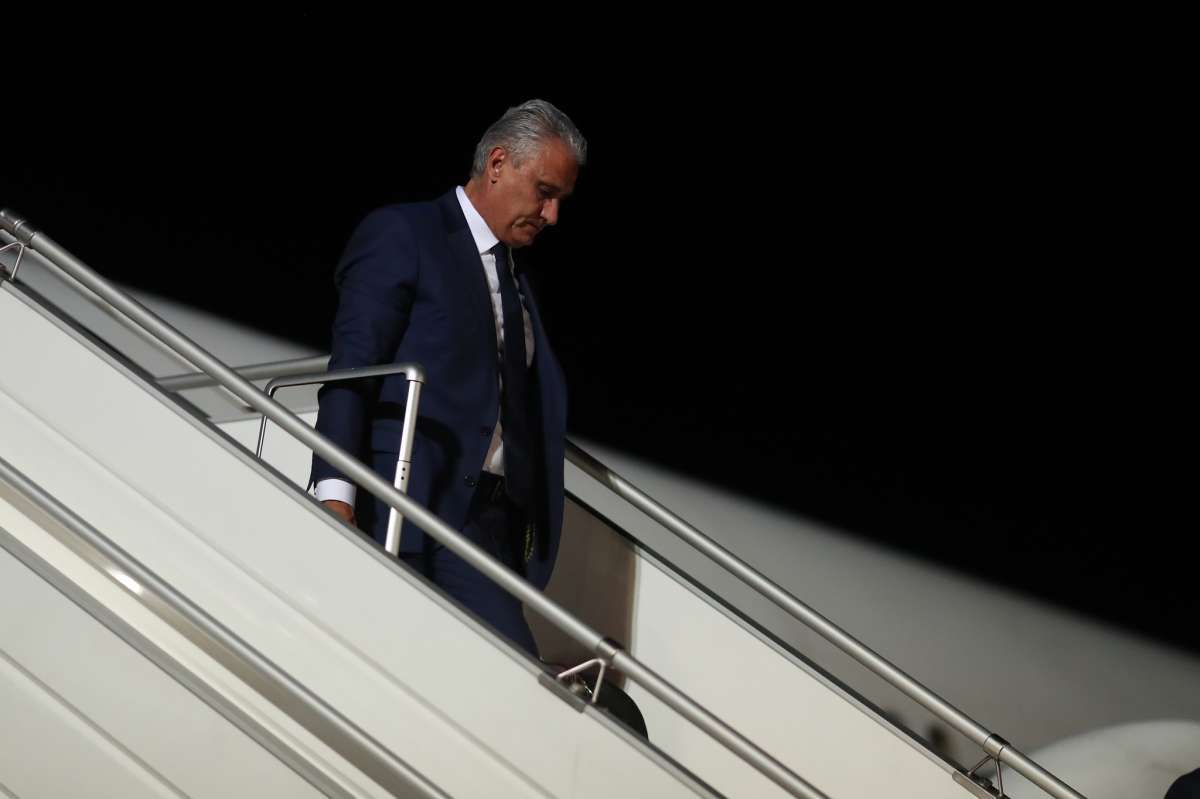 Seleção Brasileira pousou em solo russo na madrugada deste domingo