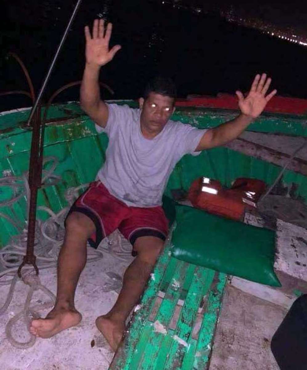 Homem preso na operação