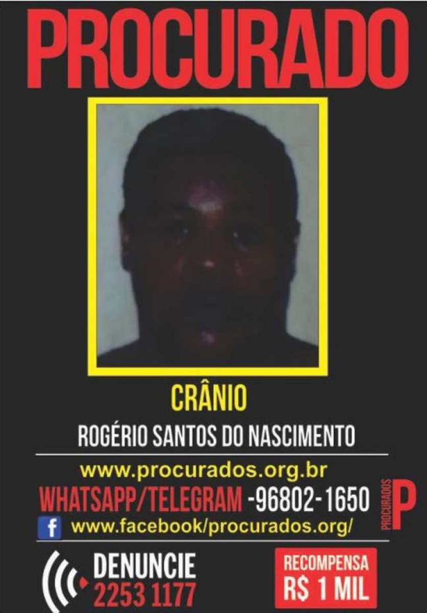 Cartaz do Portal dos Procurados 