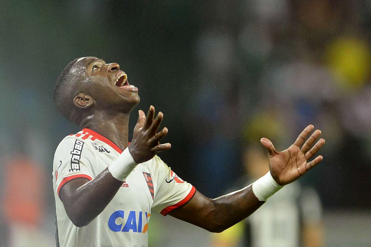 2018-06-13. Partida entre Palmeiras x Flamengo na Arena Allianz Parque, válida pela 12ª Rodada do Campeonato Brasileiro. Foto - Staff Images / Flamengo