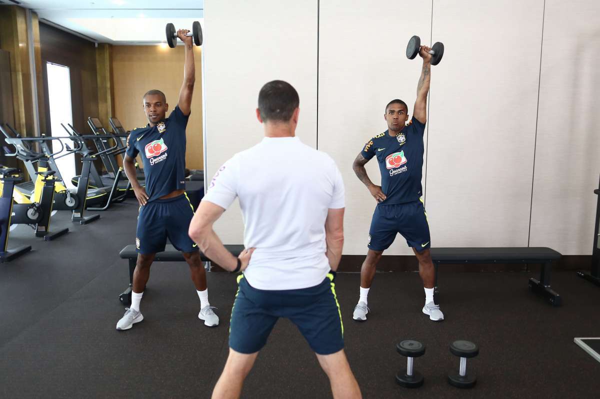 Seleção trabalha pelo segundo dia em Sochi