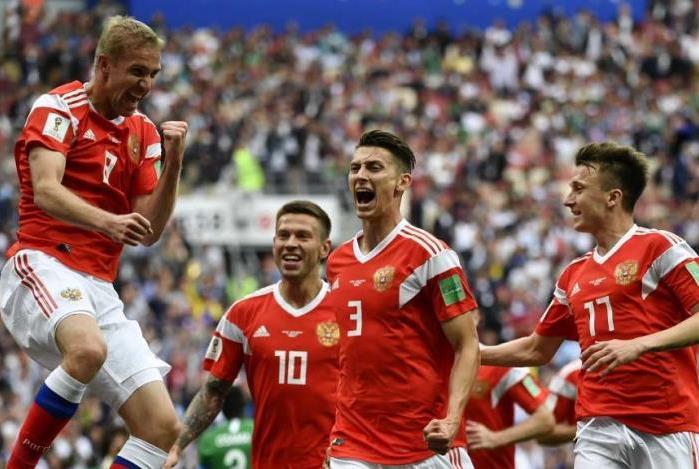 Rússia derrotou a Arábia no primeiro jogo da Copa