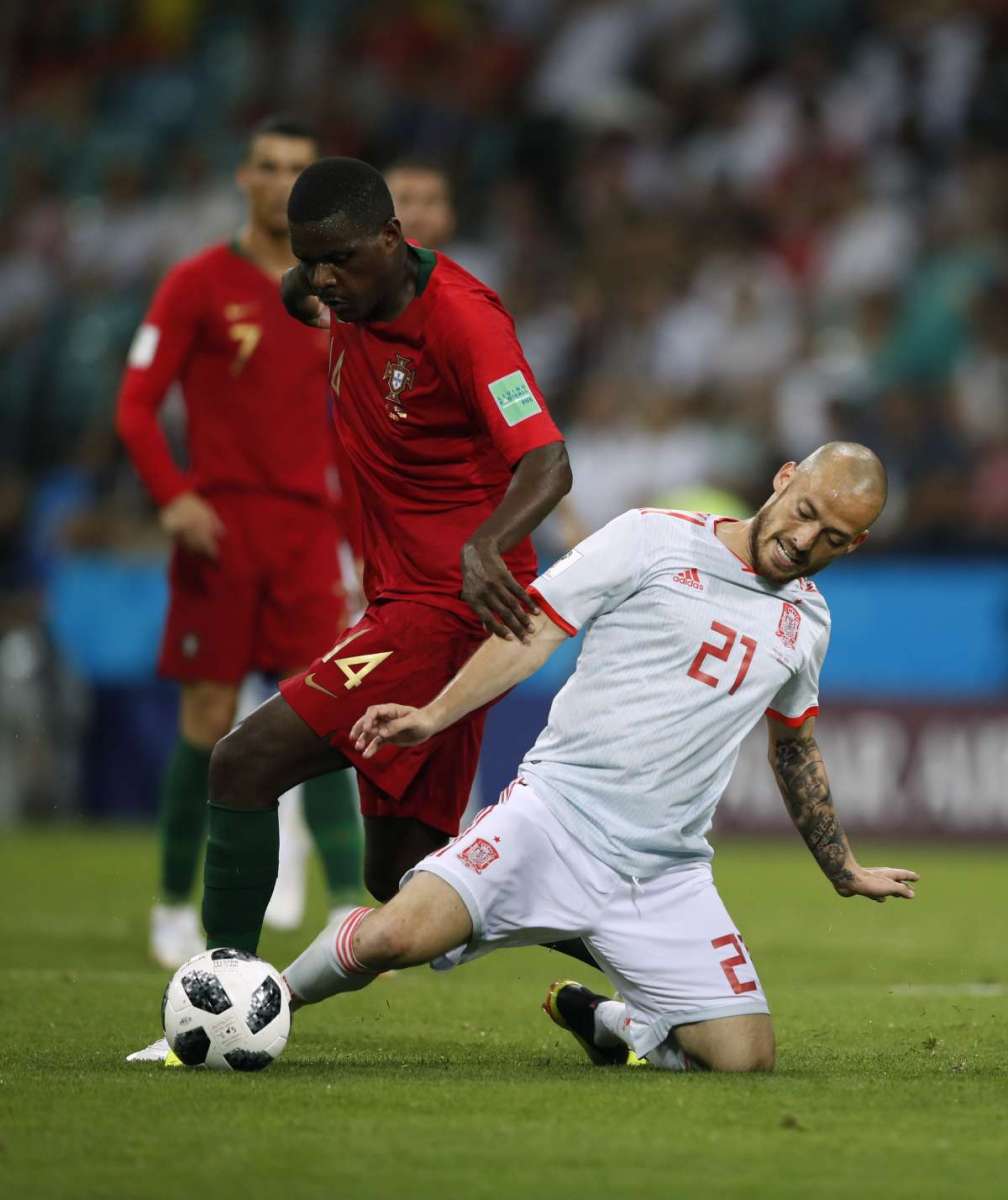 Portugal e Espanha empataram por 3 a 3