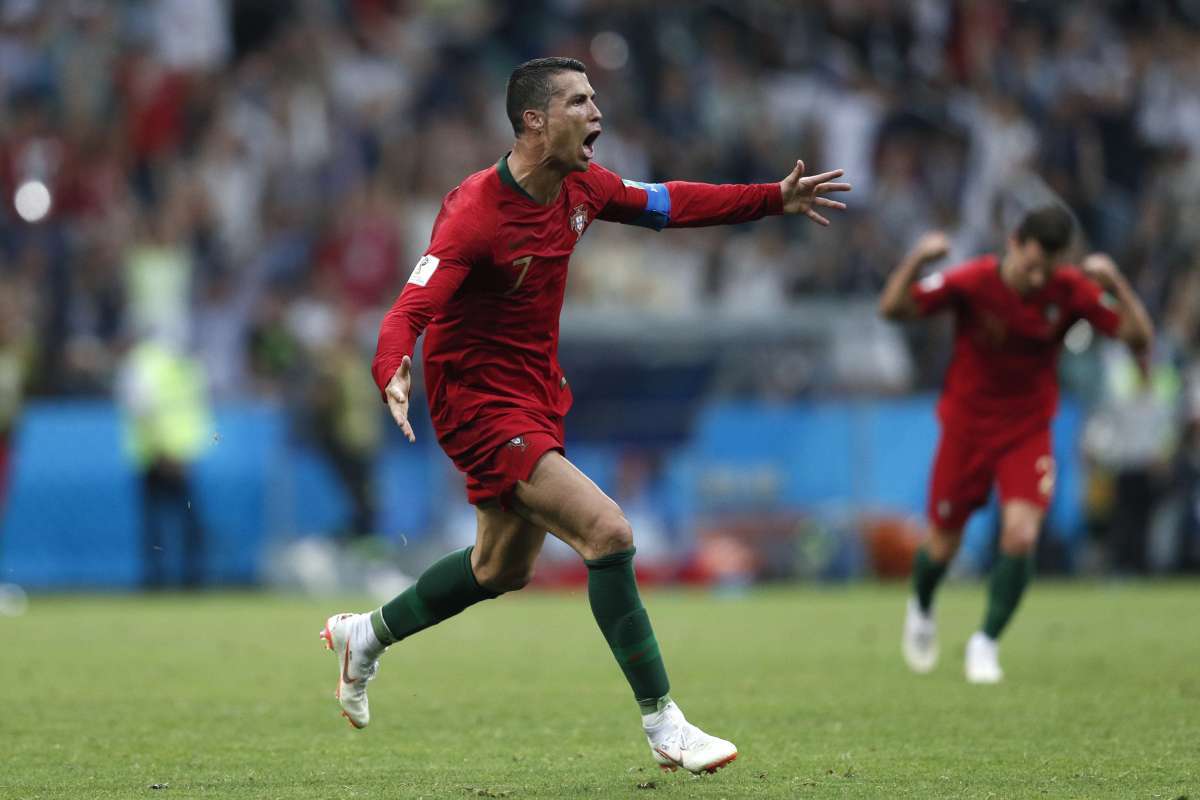 Portugal e Espanha empataram por 3 a 3