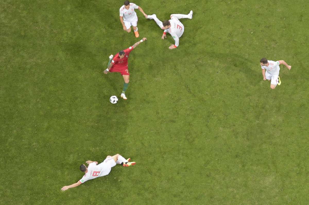 Portugal e Espanha fizeram o melhor jogo da Copa