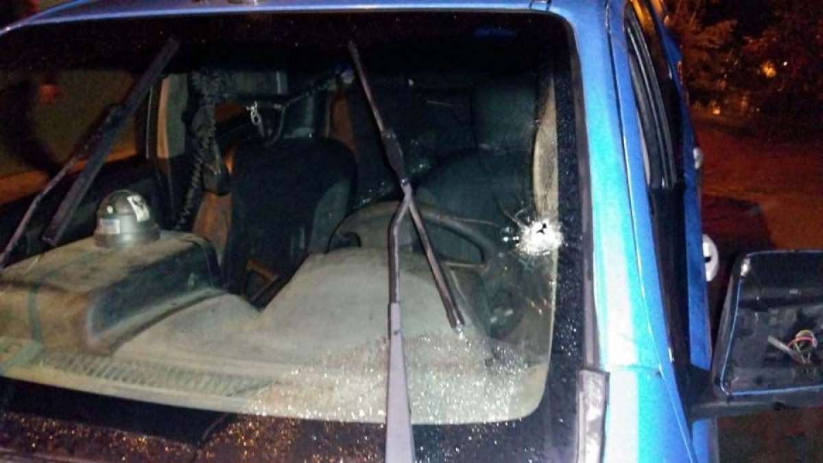 Carro em que os bandidos de Niterói estavam