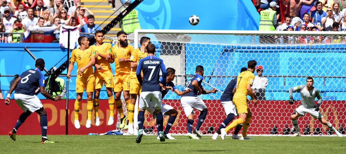 França e Austrália duelaram em jogo válido pelo Grupo C neste sábado