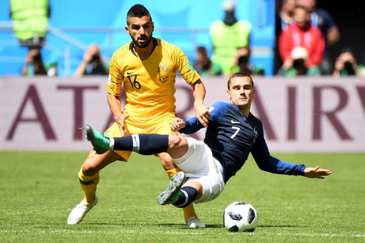 França e Austrália duelaram em jogo válido pelo Grupo C neste sábado