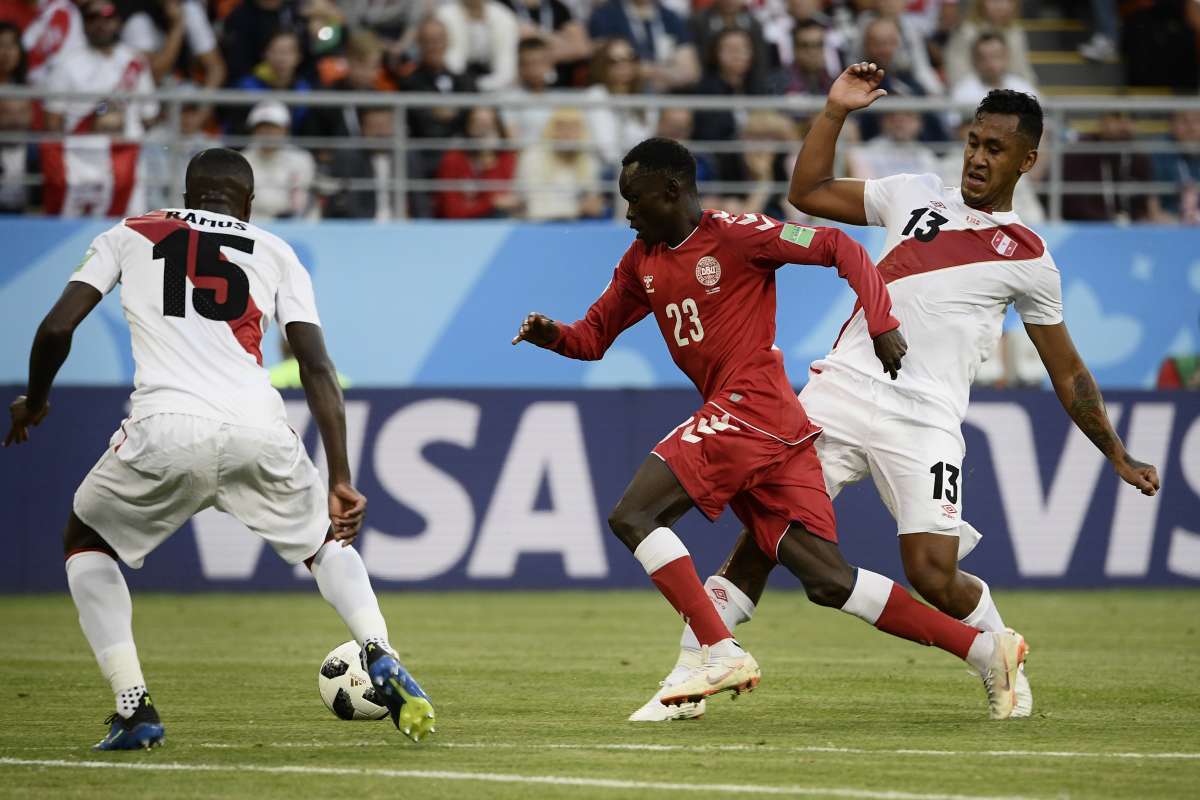 Dinamarca venceu o Peru por 1 a 0
