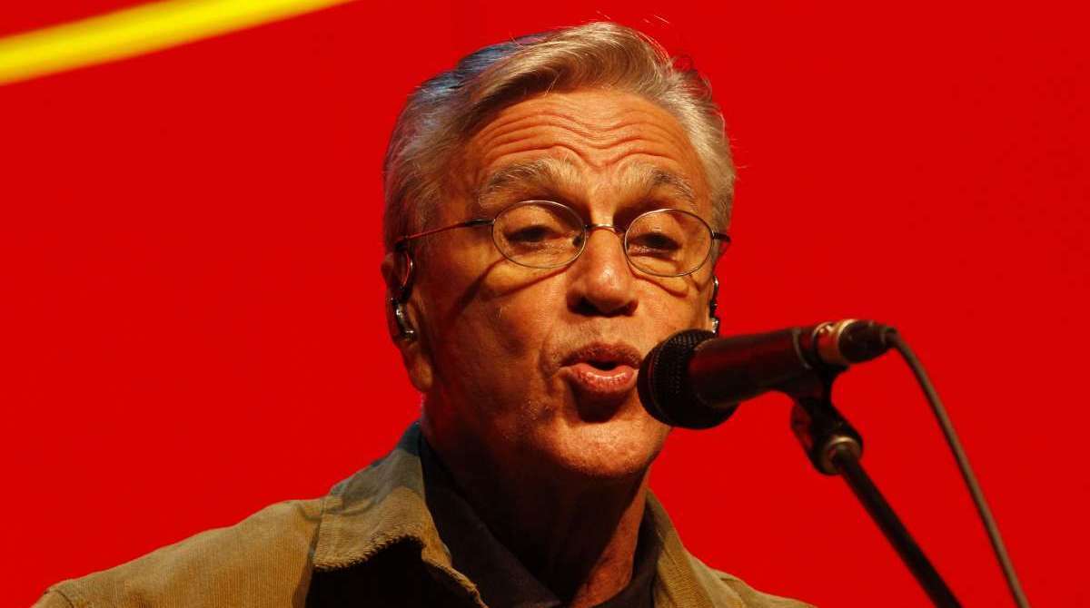 AG&Ecirc;NCIA DE NOT&Iacute;CIAS - PARCEIRO - Show do cantor Caetano Veloso e filhos, no Vivo Rio, Aterro do Flamengo, Zona Sul do Rio de Janeiro. Foto: Onofre Veras/Parceiro/Ag&ecirc;ncia O Dia