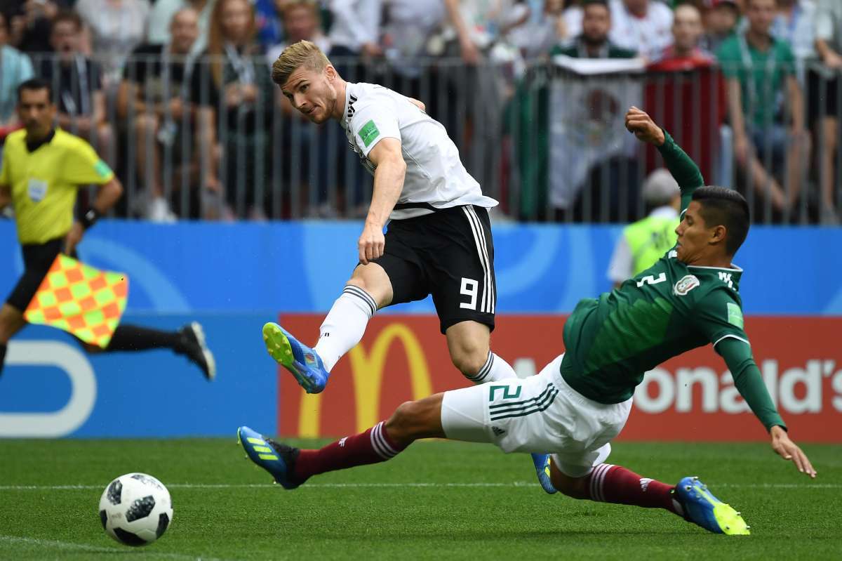 Alemanha e México se enfrentaram neste sábado, em Moscou