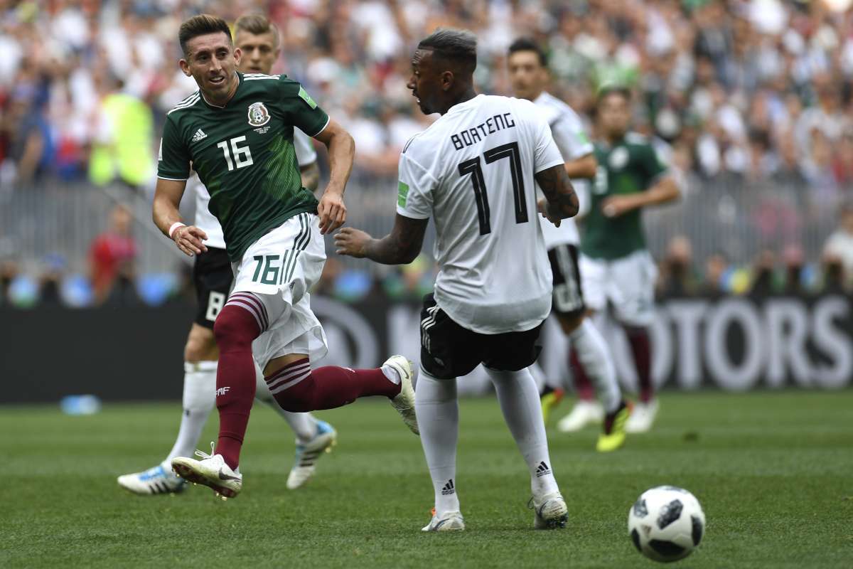 Alemanha e México se enfrentaram neste sábado, em Moscou