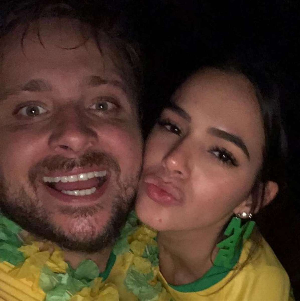 Leo Fuchs e Bruna Marquezine