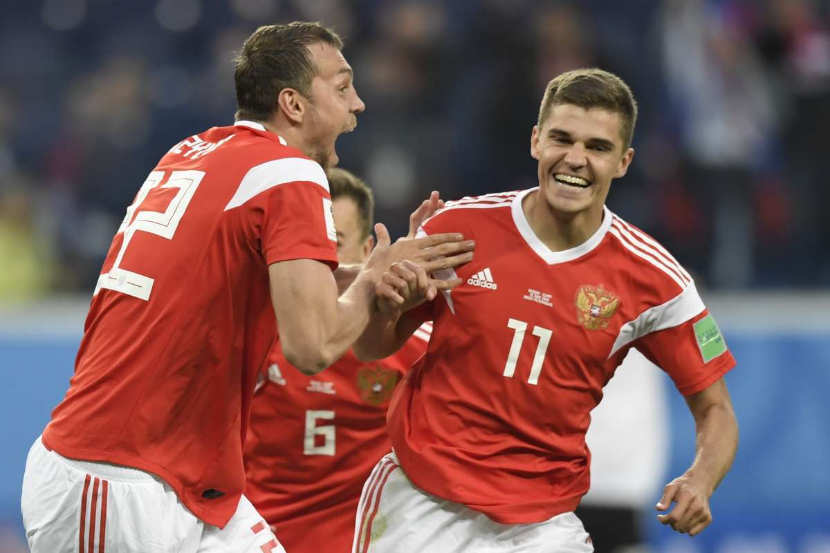 Rússia derrotou o Egito nesta terça-feira