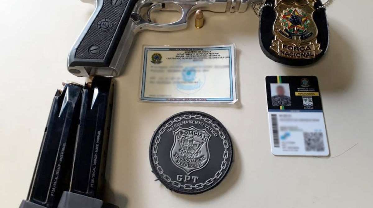 Suspeito apresentou identifica&ccedil;&atilde;o adulterada, al&eacute;m do porte ilegal de arma - Divulga&ccedil;&atilde;o