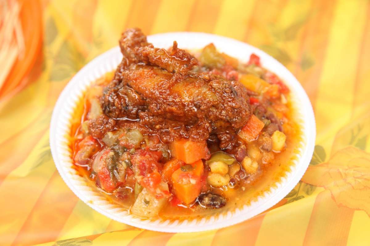 Culinária do Tongo representada no evento