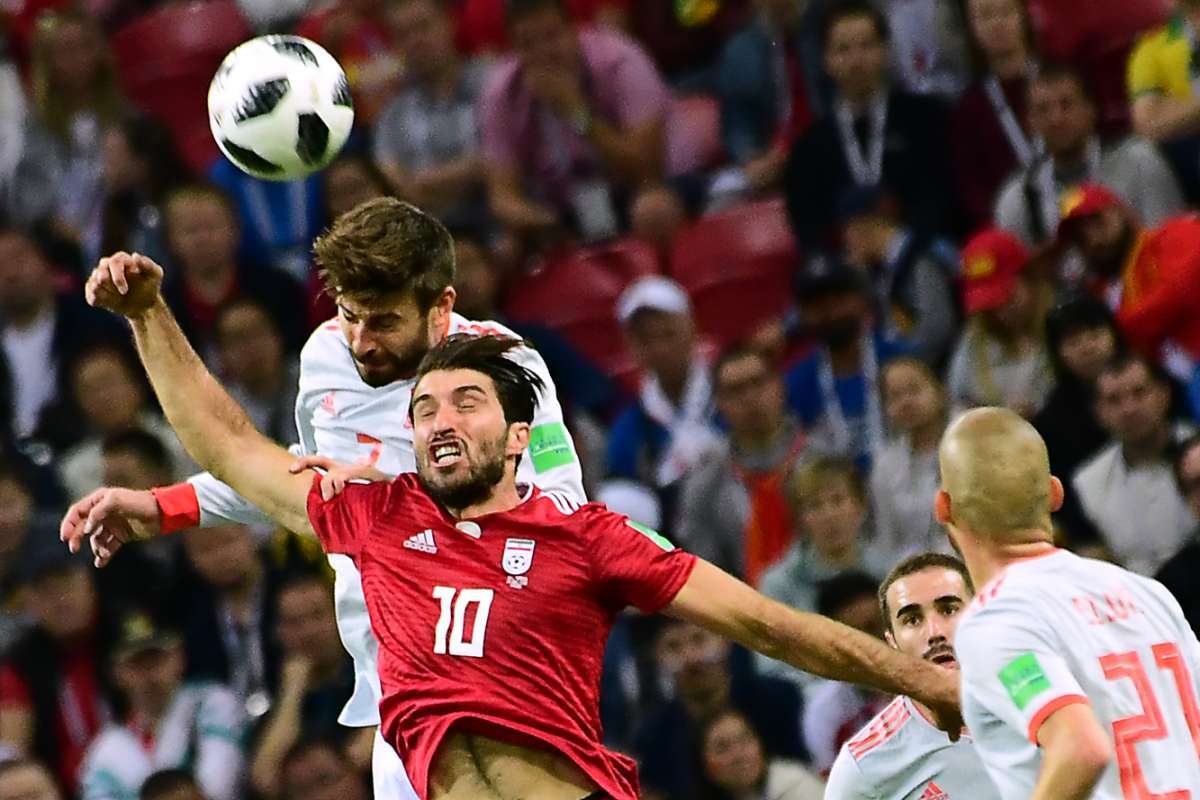 Espanha teve muita dificuldade contra o Irã