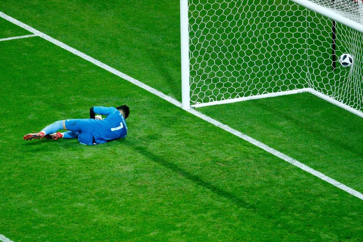 Iranianos se desesperam com o gol espanhol