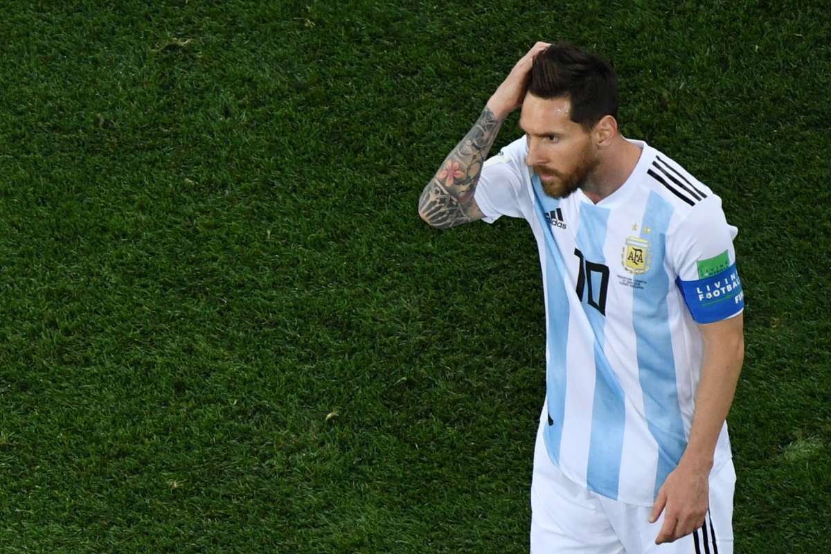 Sele&ccedil;&atilde;o Argentina foi derrotada por 3 a 0 pela Cro&aacute;cia - AFP