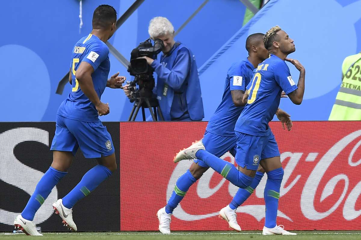 Comemora&ccedil;&atilde;o de Neymar lembrou a de Rafael Silva - AFP