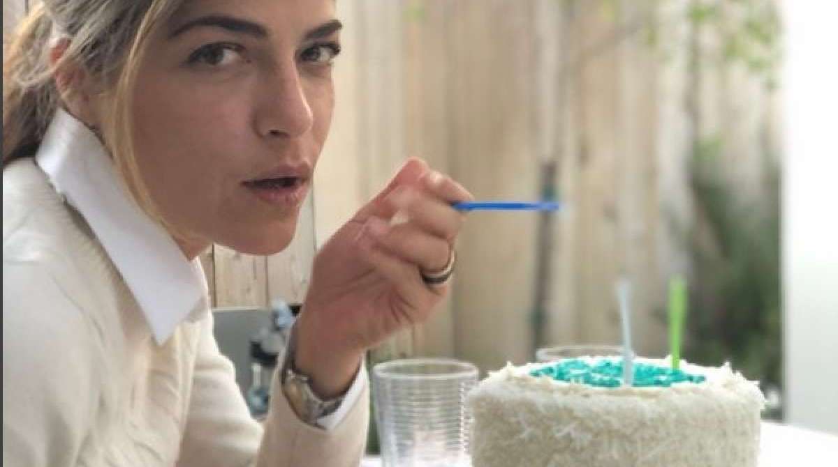 'Estou vivendo um milagre', disse a atriz em sua conta no Instagram