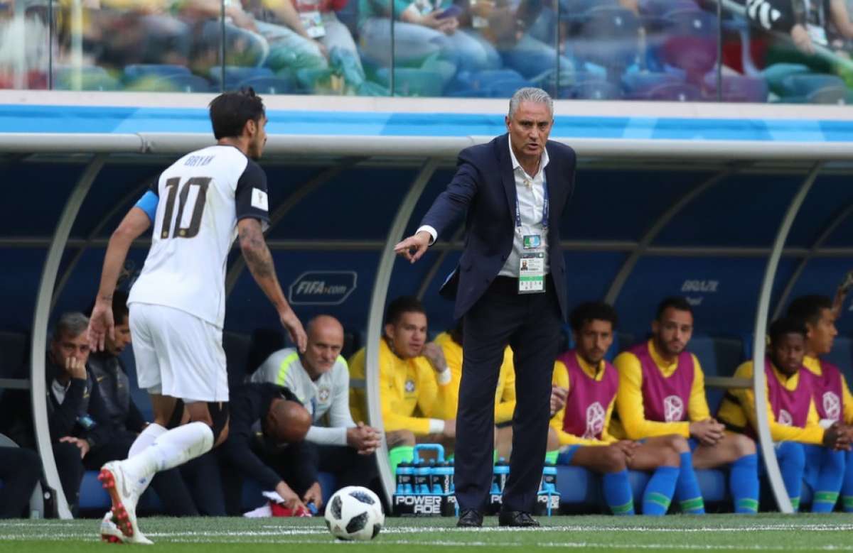 Tite foi elogiado pelo torcedores brasileiros - Lucas Figueiredo / CBF