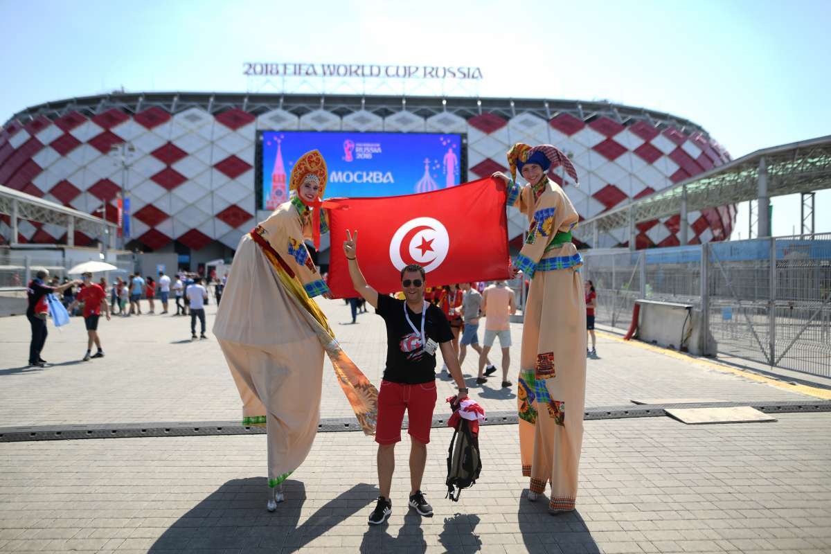 Bélgica e Tunísia se enfrentaram neste sábado pelo grupo F da Copa do Mundo