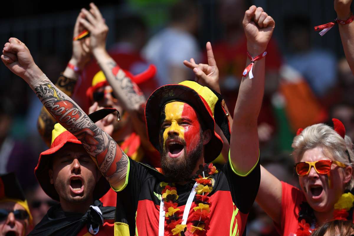 Bélgica e Tunísia se enfrentaram neste sábado pelo grupo F da Copa do Mundo