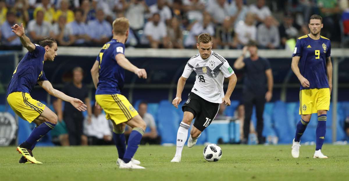 Alemanha e Suécia se enfrentaram neste sábado