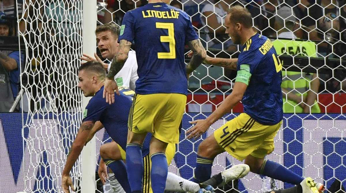 Alemanha e Suécia se enfrentaram neste sábado