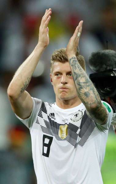 Toni Kroos marcou gol da vitória da Alemanha sobre a Suécia - AFP