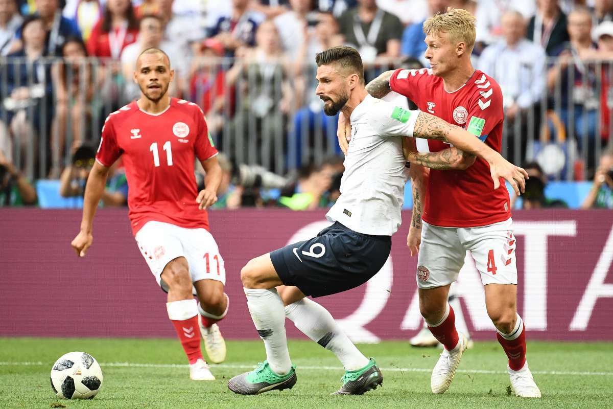 Dinamarca e Fran&ccedil;a se enfrentaram nesta ter&ccedil;a-feira