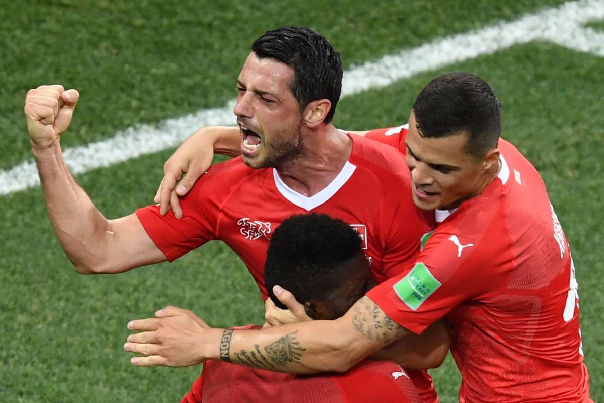 Suíça e classificou e Costa Rica deu adeus ao Mundial 2018 - AFP