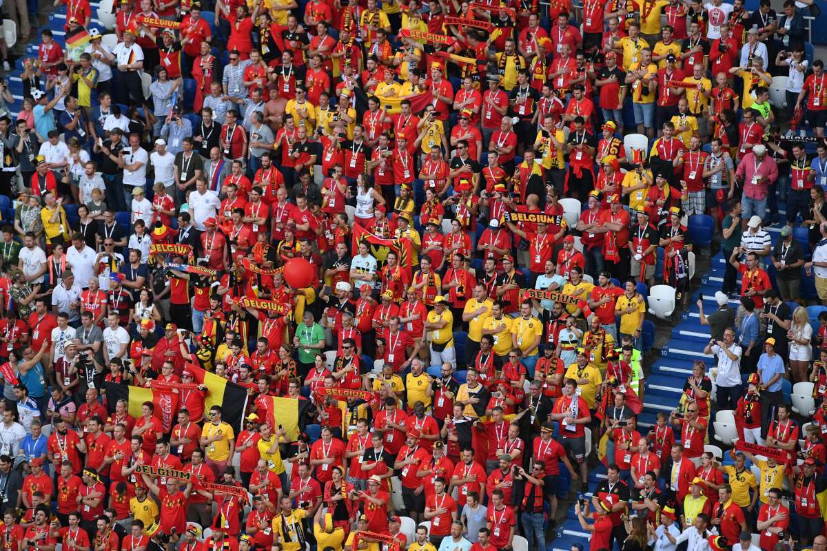 Bélgica e Inglaterra se enfrentaram