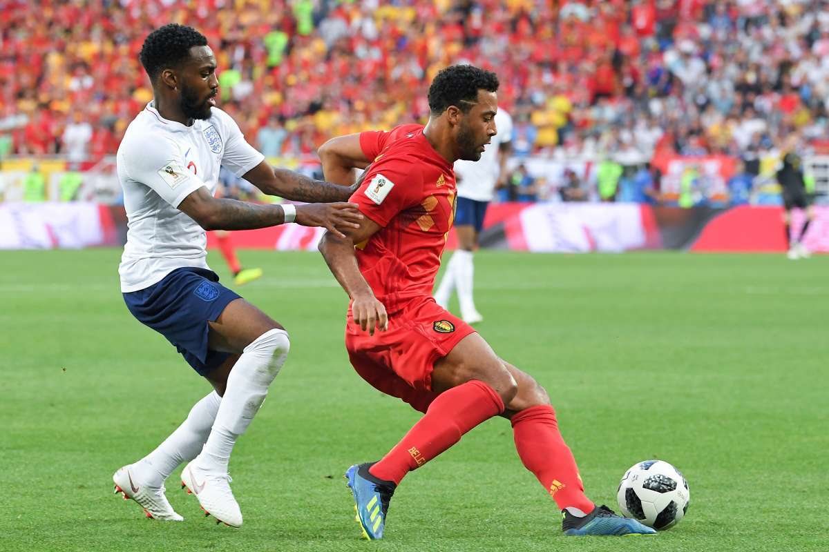 Bélgica e Inglaterra se enfrentaram