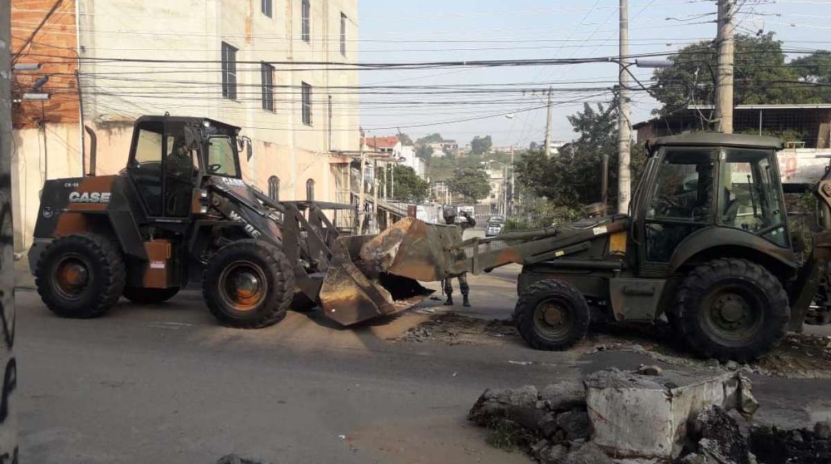 Operação no Complexo da Pedreira 