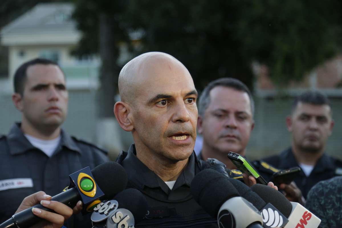 Comandante geral da PM, coronel Luís Cláudio Laviano - Daniel Castelo Branco