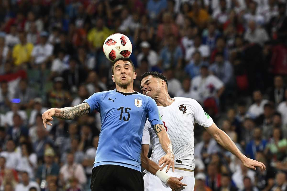 Portugal e Uruguai se enfrentaram neste sábado por uma vaga nas quartas de final da Copa do Mundo