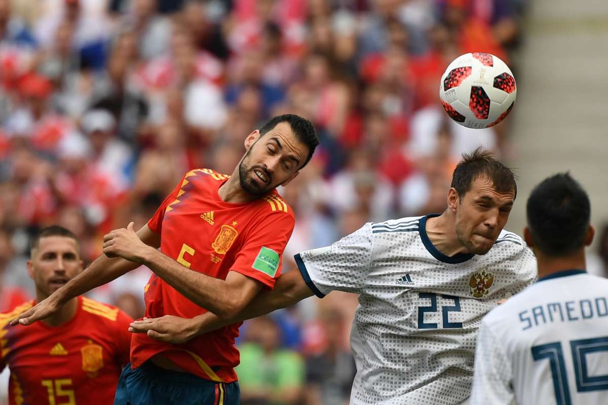 Espanha e Rússia se enfrentaram em Moscou
