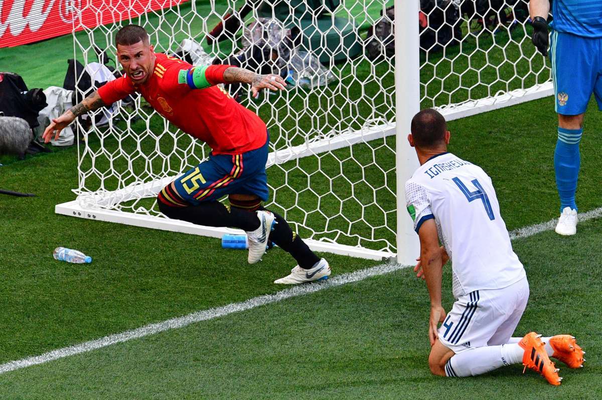 Espanha e Rússia se enfrentaram em Moscou