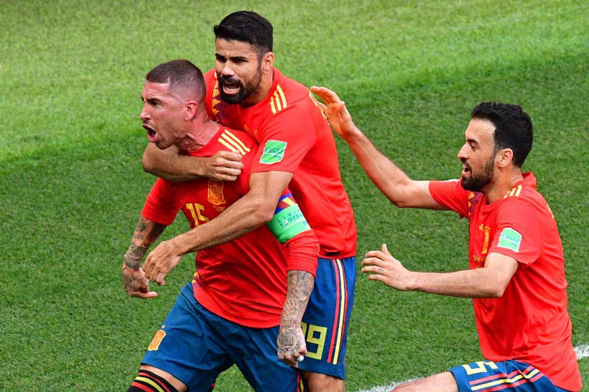 Espanha e Rússia se enfrentaram em Moscou