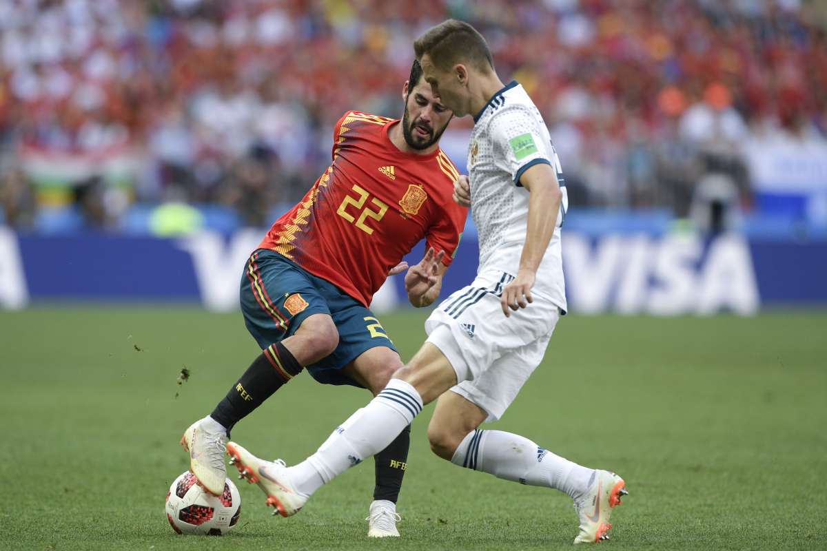 Espanha e Rússia se enfrentaram em Moscou pelas oitavas da Copa do Mundo