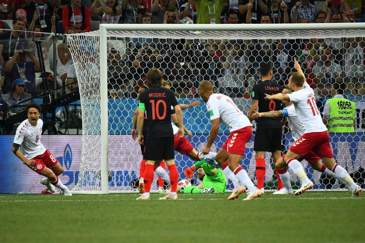 Croácia e Dinamarca se enfrentaram em Nizhny Novgorod pelas oitavas de final da Copa do Mundo