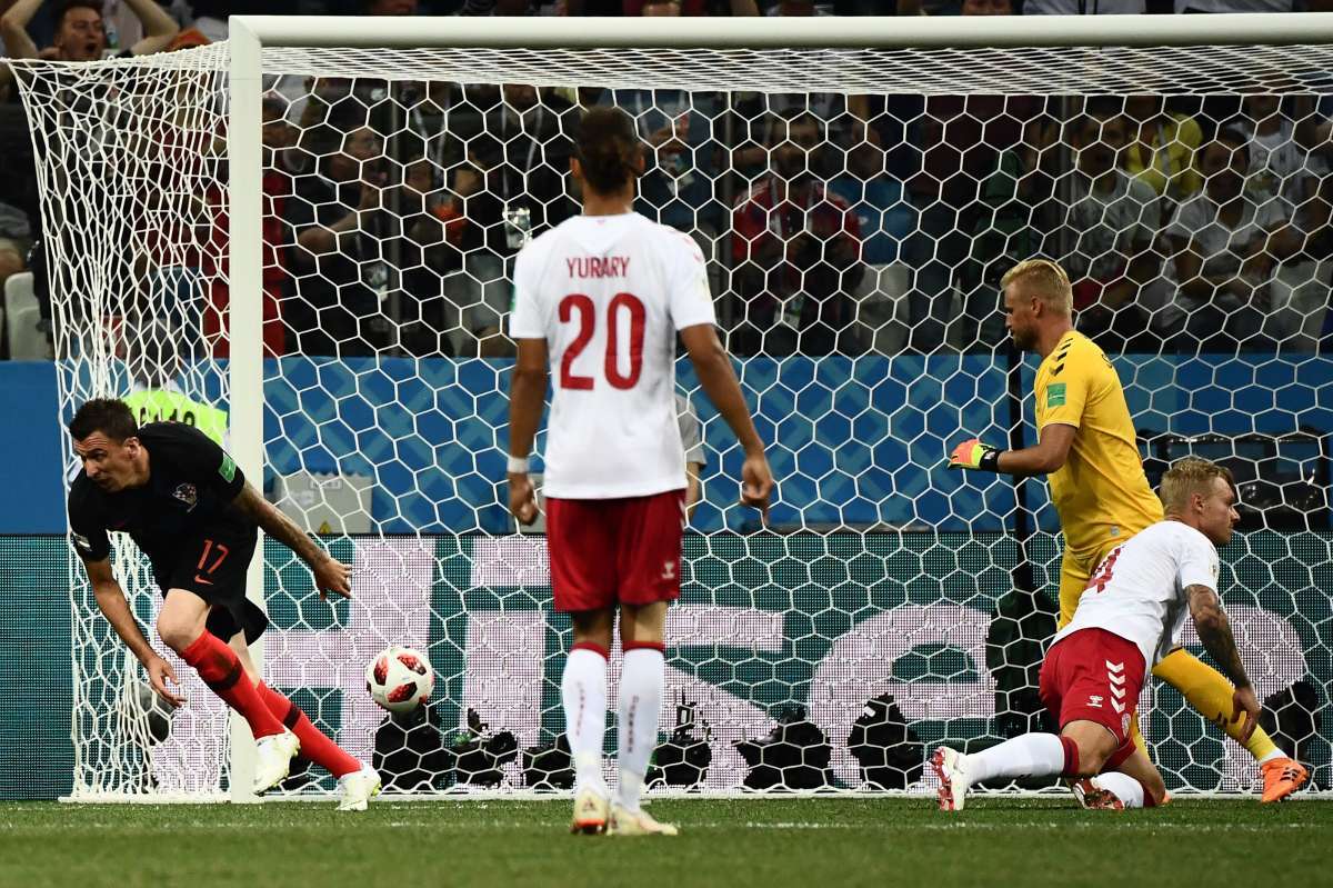 Croácia e Dinamarca se enfrentaram em Nizhny Novgorod pelas oitavas de final da Copa do Mundo