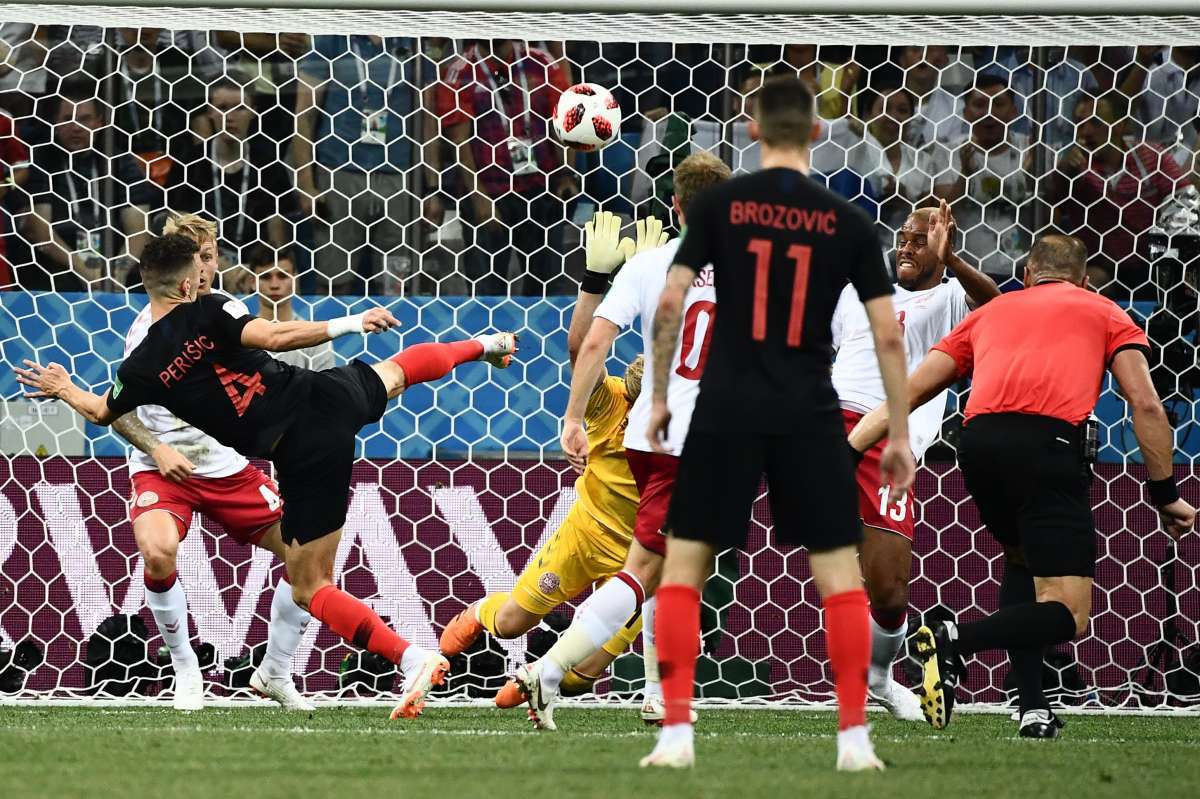 Croácia e Dinamarca se enfrentaram em Nizhny Novgorod pelas oitavas de final da Copa do Mundo