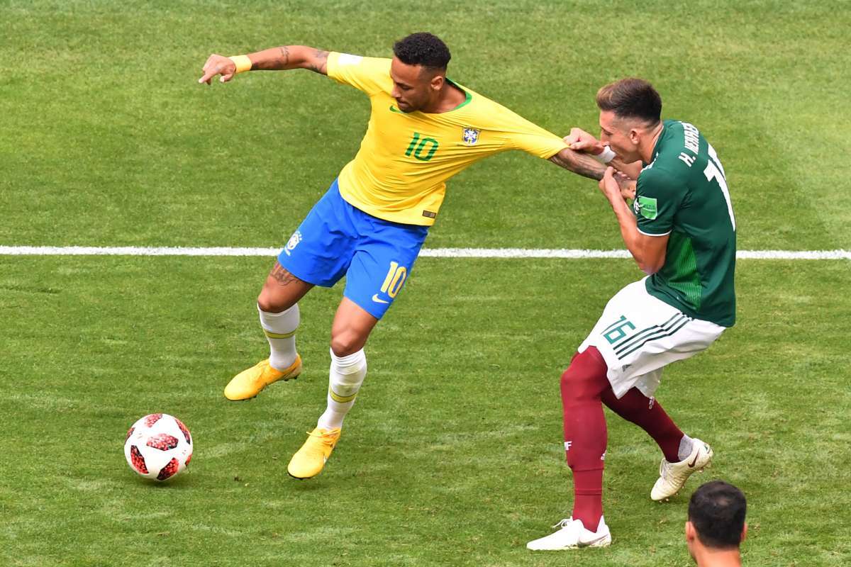  Brasil e México se enfrentaram em Samara pelas oitavas de final da Copa do Mundo